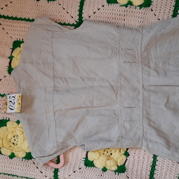 #12 Calvin Klein Button Down Dress - Picture 5 of 6